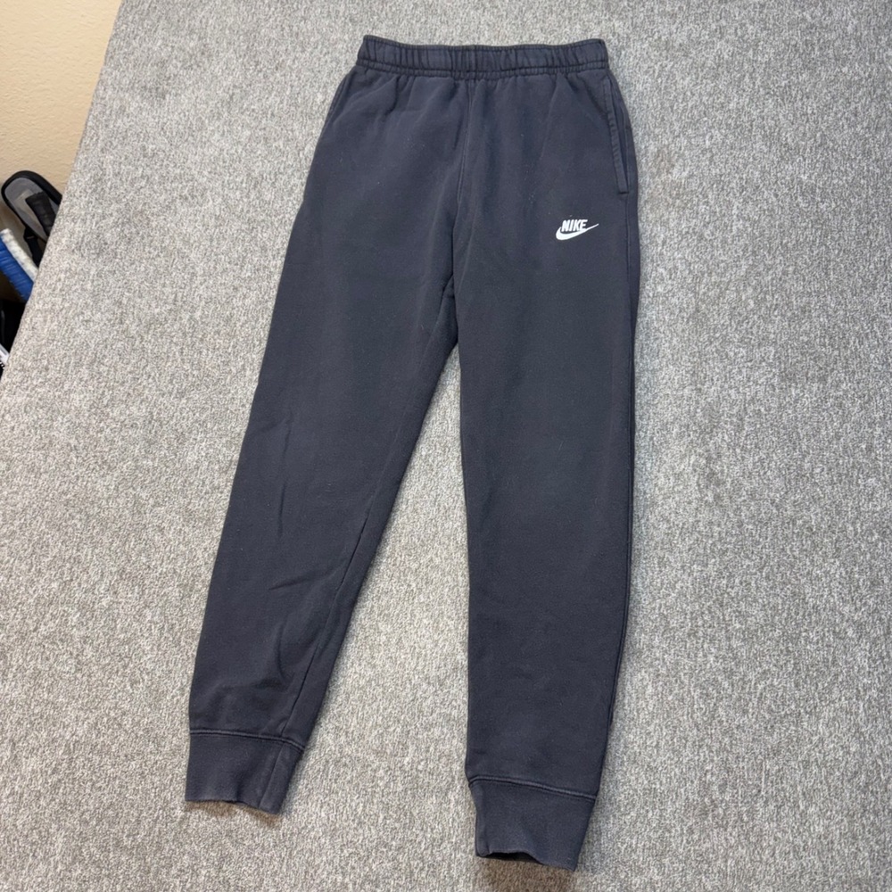 Nike Sportswear Club Fleece Joggers Black Mens XS BV2671-010 Tapered Sweatpants